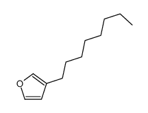 3-octylfuran结构式