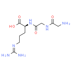 glycyl-glycyl-argininal结构式