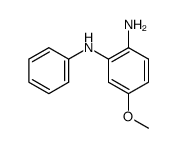 2-amino-5-methoxydiphenylamine结构式