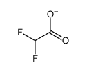 difluoroacetate Structure