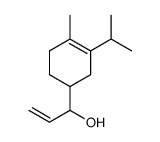 7-isopropyl-5-methyl-alpha-vinylbicyclo[2.2.2]oct-5-ene-2-methanol结构式