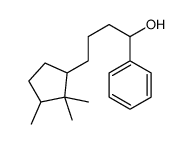 alpha-[3-(2,2,3-trimethylcyclopentyl)propyl]benzyl alcohol结构式