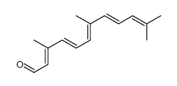 3,7,11-trimethyldodeca-2,4,6,8,10-pentaenal结构式