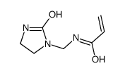 N-[(2-oxoimidazolidin-1-yl)methyl]acrylamide结构式