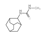 3-(2-adamantyl)-1-methyl-thiourea结构式