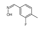 (1E)-3-fluoro-4-methyl-benzaldehyde oxime Structure