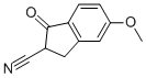 2,3-dihydro-5-methoxy-1-oxo-1h-indene-2-carbonitrile picture