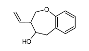 3-vinyl-2,3,4,5-tetrahydrobenzo[b]oxepin-4-ol结构式