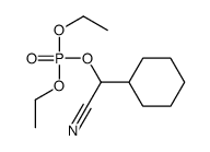 [cyano(cyclohexyl)methyl] diethyl phosphate Structure