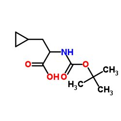 BOC-DL-环丙基丙氨酸结构式