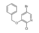 3-(Benzyloxy)-5-bromo-2-chloropyridine structure