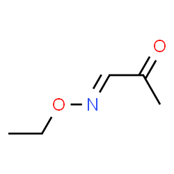 Propanal, 2-oxo-, 1-(O-ethyloxime) (9CI) Structure