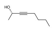 (S)-3-octyn-2-ol结构式