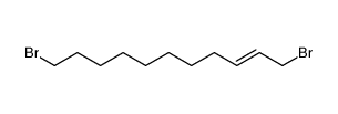 1,11-dibromo-undec-2t-ene结构式