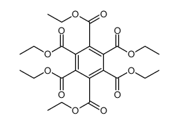 1,2,3,4,5,6-Benzenehexacarboxylic acid, 1,2,3,4,5,6-hexaethyl ester结构式