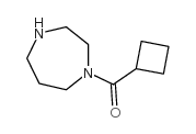 cyclobutyl(1,4-diazepan-1-yl)methanone结构式