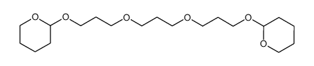 1,3-bis(3-((tetrahydro-2H-pyran-2-yl)oxy)propoxy)propane Structure