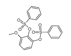Pyrogallol-3-methylaether-1.2-dibenzolsulfonat Structure