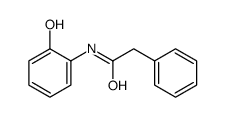 N-(2-hydroxyphenyl)-2-phenylacetamide Structure