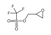 oxiran-2-ylmethyl trifluoromethanesulfonate Structure