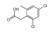 2-(2,4-dichloro-6-methylphenyl)acetic acid Structure