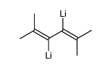 3,4-dilithio-2,5-dimethyl-2,4-hexadiene Structure