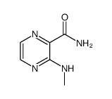3-(methylamino)pyrazine-2-carboxamide Structure
