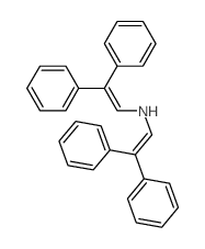 N-(2,2-diphenylethenyl)-2,2-diphenyl-ethenamine Structure
