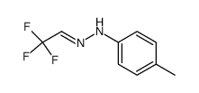 N-p-Tolyl-N'-[2,2,2-trifluoro-eth-(E)-ylidene]-hydrazine结构式