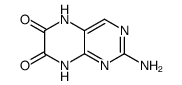 6,7-Pteridinediol,2-amino-(6CI) structure