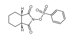 2-benzenesulfonyloxy-(3ar,7ac)-hexahydro-isoindole-1,3-dione Structure