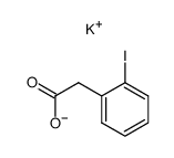 potassium 2-iodophenylacetate Structure