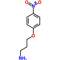 3-(4-Nitrophenoxy)-1-propanamine Structure