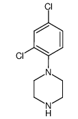 1-(2,4-dichloro-phenyl)-piperazine Structure