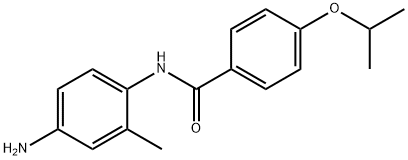 N-(4-Amino-2-methylphenyl)-4-isopropoxybenzamide结构式