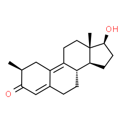2-methylestra-4,9-dien-3-one-17-ol结构式