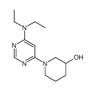 1-(6-Diethylamino-pyrimidin-4-yl)-piperidin-3-ol picture