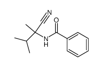 N-(1-cyano-1,2-dimethylpropyl)benzamide结构式