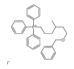 (4-methyl-6-phenylmethoxyhexyl)-triphenylphosphanium,iodide结构式