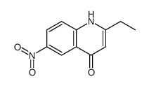 2-ethyl-6-nitro-1H-quinolin-4-one Structure