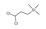 (3,3-dichloropropyl)trimethylsilane Structure