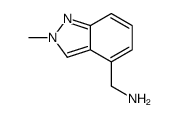 (2-methylindazol-4-yl)methanamine Structure