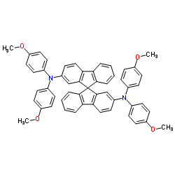 2,2'-MeO-Spiro-TPD, 2,2'-Bis[N,N-bis(4-Methoxy-phenyl)amino] Structure