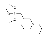 N,N-dipropyl-3-trimethoxysilylpropan-1-amine结构式