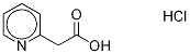 2-Pyridylacetic Acid-d6 Hydrochloride结构式