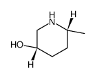 (3S,6R)-6-methylpiperidin-3-ol结构式
