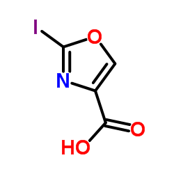 2-碘噁唑-4-羧酸结构式