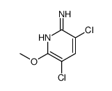 3,5-Dichloro-6-methoxy-2-pyridinamine结构式