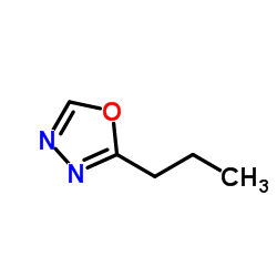 2-丙基-1,3,4-噁二唑结构式