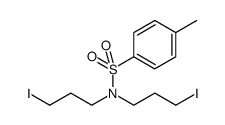 N-tosyl-bis(3-iodopropyl)amine结构式